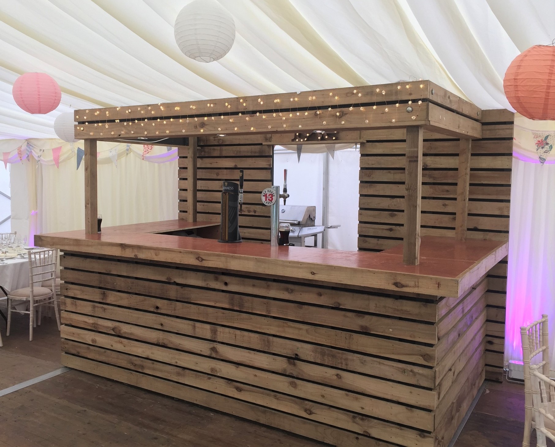 Pallet Bar | All in One Event Hire